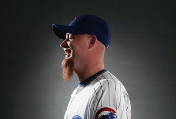 MESA, AZ - FEBRUARY 23:  Chad Gaudin of the Chicago Cubs poses during photo day at the Fitch Park Spring Training complex on February 23, 2009 in Mesa, Arizona. (Photo by Donald Miralle/Getty Images)