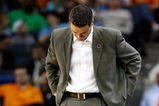 CHARLOTTE, NC - MARCH 27:  Head coach Tony Bennett of the Washington State Cougars looks down during the second half against the North Carolina Tar Heels during the 2008 NCAA Men's East Regional Semifinal at Bobcats Arena on March 27, 2008 in Charlotte, North Carolina.  (Photo by Kevin C. Cox/Getty Images)