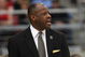 GLENDALE, AZ - MARCH 28:  Head Coach Mike Anderson of the Missouri Tigers adjusts his team against the Connecticut Huskies in the Elite Eight of the NCAA Division I Men's Basketball Tournament at the University of Phoenix Stadium on March 28, 2009 in Glendale, Arizona.  (Photo by Ronald Martinez/Getty Images)