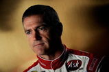 DAYTONA BEACH, FL - FEBRUARY 05:  Bobby Labonte, driver of the #96 ASK.com Ford, poses during NASCAR media day at Daytona International Speedway on February 5, 2009 in Daytona, Florida.  (Photo by Rusty Jarrett/Getty Images for NASCAR)