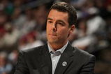 DENVER - MARCH 20:  Head coach Tony Bennett of the Washington St. Cougars reacts during the first round game of the East Regional against the Winthrop Eagles as part of the 2008 NCAA Men's Basketball Tournament at Pepsi Center on March 20, 2008 in Denver, Colorado.  (Photo by Doug Pensinger/Getty Images)