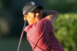 ORLANDO, FL - MARCH 29:  Tiger Woods of the USA watches his tee shot at the 16th hole during the final round of the Arnold Palmer Invitational Presented by Mastercard at the Bay Hill Club and Lodge on March 29, 2009 in Orlando, Florida  (Photo by David Cannon/Getty Images)
