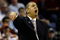 MEMPHIS, TN - MARCH 27:  Head coach Jeff Capel of the Oklahoma Sooners calls out while taking on the Syracuse Orange during the NCAA Men's Basketball Tournament South Regionals at the FedExForum on March 27, 2009 in Memphis, Tennessee.  (Photo by Joe Murphy/Getty Images)
