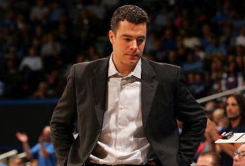 WESTWOOD, CA - JANUARY 12:  Head Coach Tony Bennett of the Washington State University Cougars looks on from the sideline during the second half of their NCAA Pac-10 game against the UCLA Bruins on January 12, 2008 at Pauley Pavilion in Westwood, California.  The Bruins defeated the Cougars 81-74  (Photo by Victor Decolongon/Getty Images)