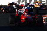 MELBOURNE, AUSTRALIA - MARCH 29:  Kimi Raikkonen of Finland and Ferrari drives during the Australian Formula One Grand Prix at the Albert Park Circuit on March 29, 2009 in Melbourne, Australia.  (Photo by Clive Mason/Getty Images)