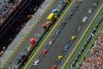 7 Mar 1999:  The cars in position on the starting grid at the Formula One Australian Grand Prix at Albert Park in Melbourne. \ Mandatory Credit: Michael Cooper /Allsport