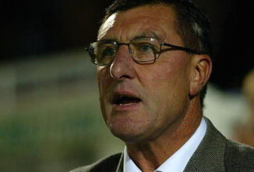 NORTHAMPTON, ENGLAND - OCTOBER 10:  Brian Talbot manager of Oxford United takes notes during the Coca Cola League Two match between Northampton Town and Oxford United at Sixfields Stadium on October 10, 2005 in Northampton, England.  (Photo by Pete Norton/Getty Images)