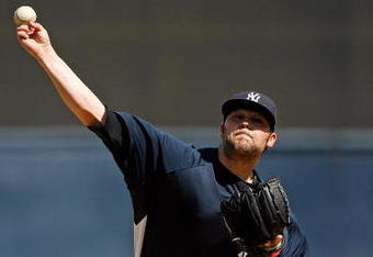TAMPA, FL - FEBRUARY 28:  Pitcher Joba Chamberlain #62 of the New York Yankees pitches against the Minnesota Twins during a Grapefruit League Spring Training Game at George M. Steinbrenner Field on February 28, 2009 in Tampa, Florida.  (Photo by J. Meric/Getty Images)