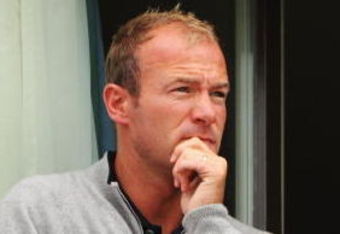 CARNOUSTIE, UNITED KINGDOM - JULY 19:  Former Newcastle United and England footballer Alan Shearer watches from a balcony during the first round of The 136th Open Championship at the Carnoustie Golf Club on July 19, 2007 in Carnoustie, Scotland.  (Photo by Andrew Redington/Getty Images)