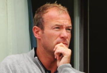 CARNOUSTIE, UNITED KINGDOM - JULY 19:  Former Newcastle United and England footballer Alan Shearer watches from a balcony during the first round of The 136th Open Championship at the Carnoustie Golf Club on July 19, 2007 in Carnoustie, Scotland.  (Photo by Andrew Redington/Getty Images)