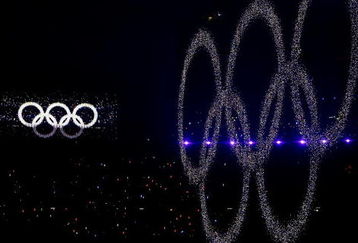 BEIJING - AUGUST 08: The Olympic Rings are displayed during the Opening Ceremony for the 2008 Beijing Summer Olympics at the National Stadium on August 8, 2008 in Beijing, China.  (Photo by Streeter Lecka/Getty Images)