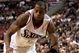 PHILADELPHIA - NOVEMBER 01:  Andre Iguodala #9  of the Philadelphia 76ers gets past Josh Smith #5 of the Atlanta Hawks on November 1, 2006 at the Wachovia Center in Philadelphia, Pennsylvania.  NOTE TO USER: User expressly acknowledges and agrees that, by downloading and or using this photograph, User is consenting to the terms and conditions of the Getty Images License Agreement.  (Photo by Chris McGrath/Getty Images)