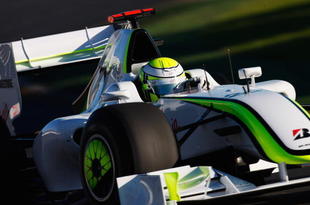 MELBOURNE, AUSTRALIA - MARCH 29:  Jenson Button of Great Britain and Brawn GP drives during the Australian Formula One Grand Prix at the Albert Park Circuit on March 29, 2009 in Melbourne, Australia.  (Photo by Mark Thompson/Getty Images)