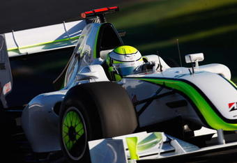 MELBOURNE, AUSTRALIA - MARCH 29:  Jenson Button of Great Britain and Brawn GP drives during the Australian Formula One Grand Prix at the Albert Park Circuit on March 29, 2009 in Melbourne, Australia.  (Photo by Mark Thompson/Getty Images)