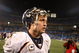 CHARLOTTE, NC - DECEMBER 14:  Jay Cutler #6 of the Denver Broncos walks off the field after the Carolina Panthers defeated them 30-10 during their game at Bank of America Stadium on December 14, 2008 in Charlotte, North Carolina  (Photo by Streeter Lecka/Getty Images)