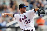 PORT ST LUCIE, FL - MARCH 01:  Starting pitcher Brett Maine #33 of the New York Mets pitches against the Houston Astros during a spring training game at Tradition Field on March 1, 2009 in Port St Lucie, Florida. The Mets defeated the Astros 13-1.  (Photo by Doug Benc/Getty Images)