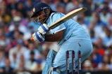 LONDON - SEPTEMBER 05:  Mahendra Singh Dhoni of India is bowled out during the 6th NatWest ODI between England and India at the Oval on September 5, 2007 in London, England.  (Photo by Tom Shaw/Getty Images)