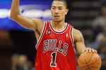 CHARLOTTE, NC - MARCH 3: Derrick Rose #1 of the Chicago Bulls signals on court against the Charlotte Bobcats during their game at Time Warner Cable Arena on March 3, 2009 in Charlotte, North Carolina.  NOTE TO USER: User expressly acknowledges and agrees that, by downloading and/or using this Photograph, user is consenting to the terms and conditions of the Getty Images License Agreement. (Photo by: Streeter Lecka/Getty Images)