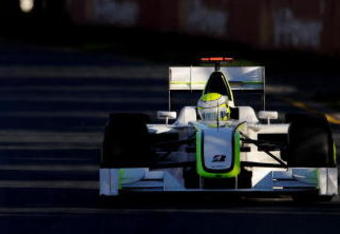 MELBOURNE, AUSTRALIA - MARCH 29:  Jenson Button of Great Britain and Brawn GP drives during the Australian Formula One Grand Prix at the Albert Park Circuit on March 29, 2009 in Melbourne, Australia.  (Photo by Robert Cianflone/Getty Images)