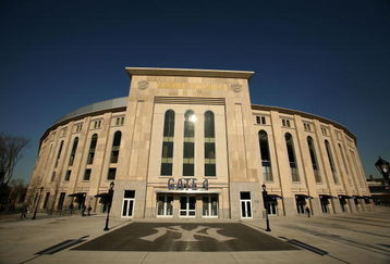 NEW YORK - MARCH 31:  The new Yankee Stadium is shown on March 31, 2009 in the Bronx borough of New York City.  (Photo by Ezra Shaw/Getty Images)