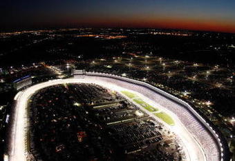 FORT WORTH, TX - NOVEMBER 02:  A general view of the track during the NASCAR Sprint Cup Series Dickies 500 at Texas Motor Speedway on November 2, 2008 in Fort Worth, Texas.  (Photo by Chris Graythen/Getty Images)