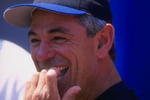 24 May 1998: Manager Bobby Valentine #2 of the New York Mets in action during a agme against the Milwaukee Brewers at Shea Stadium in Flushing, New York. The Mets defeated the Brewers 8-3.