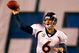 SAN DIEGO - DECEMBER 28:  Quarterback Jay Cutler #6 of the Denver Broncos throws a pass against the San Diego Chargers during the NFL game at Qualcomm Stadium on December 28, 2008 in San Diego, California. The Chargers defeated the Broncos 52--21.  (Photo by Jeff Gross/Getty Images)
