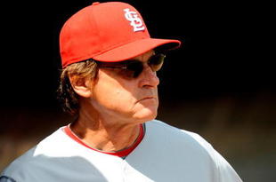 FORT LAUDERDALE, FL - FEBRUARY 26: Manager Tony LaRussa of the St Louis Cardinals looks on during a spring training game against the Baltimore Orioles at Fort Lauderdale Stadium on February 26, 2009 in Fort Lauderdale, Florida. (Photo by Rob Tringali/Getty Images)