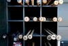 FORT LAUDERDALE, FL - MARCH 2:  Bats are shown in the dugout before a spring training game between the Boston Red Sox and the Baltimore Orioles at Fort Lauderdale Stadium on March 2, 2009 in Fort Lauderdale, Florida. (Photo by Rob Tringali/Getty Images)