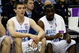 MEMPHIS, TN - MARCH 29: Tyler Hansbrough #50 and Ty Lawson #5 of the North Carolina Tar Heels sit on the bench in the first half while taking on the Oklahoma Sooners during the NCAA Men's Basketball Tournament South Regional Final at the FedExForum on March 29, 2009 in Memphis, Tennessee. (Photo by Joe Murphy/Getty Images)