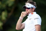DORAL, FL - MARCH 12:  Ian Poulter of England watches his tee shot at the 15th hole during the first round of the World Golf Championships-CA Championship at the Doral Golf Resort & Spa on March 12, 2009 in Miami, Florida  (Photo by David Cannon/Getty Images)