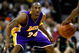 CHARLOTTE, NC - MARCH 31: Kobe Bryant #24 of the Los Angeles Lakers prepares to play defense against the Charlotte Bobcats during their game at Time Warner Cable Arena on March 31, 2009 in Charlotte, North Carolina. NOTE TO USER: User expressly acknowledges and agrees that, by downloading and/or using this Photograph, user is consenting to the terms and conditions of the Getty Images License Agreement. (Photo by Streeter Lecka/Getty Images)