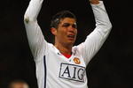 LONDON - FEBRUARY 08:  Cristiano Ronaldo of Manchester United gestures during the Barclays Premier League match between West Ham United and Manchester United at Upton Park on February 8, 2009 in London, England.  (Photo by Richard Heathcote/Getty Images)
