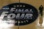 DETROIT - APRIL 03:  Head coach Tom Izzo of the Michigan State Spartans walks on court during practice prior to the Final Four of the NCAA Division I Men's Basketball Tournament at Ford Field on April 3, 2009 in Detroit, Michigan.  (Photo by Streeter Lecka/Getty Images)