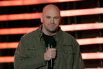 CULVER CITY, CA - DECEMBER 14:  UFC president Dana White speaks onstage at Spike TV's 2008 'Video Game Awards' held at Sony Pictures' Studios on December 14, 2008 in Culver City, California.  (Photo by Kevin Winter/Getty Images for Spike TV)