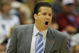 SAN ANTONIO - APRIL 05: Head coach John Calipari of the Memphis Tigers shouts out instructions to his team while taking on the UCLA Bruins during the National Semifinal game of the NCAA Men's Final Four at the Alamodome on April 5, 2008 in San Antonio, Texas. (Photo by Streeter Lecka/Getty Images)