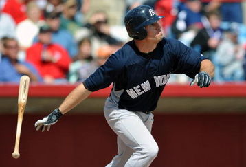 SARASOTA, FL - MARCH 1:  Outfielder Brett Gardner #11 of the New York Yankees runs out a home run against the Cincinnati Reds March 1, 2009 at Ed Smith Stadium in Sarasota, Florida.  (Photo by Al Messerschmidt/Getty Images)