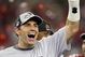 GLENDALE, AZ - JANUARY 18:  Quarterback Kurt Warner #13 of the Arizona Cardinals celebrates after winning the NFC championship game against the Philadelphia Eagles on January 18, 2009 at University of Phoenix Stadium in Glendale, Arizona. The Cardinals defeated the Eagles 32-25 to advance to the Super Bowl.  (Photo by Jed Jacobsohn/Getty Images)