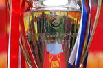 MOSCOW - MAY 21:  A general view of the trophy prior to kickoff during the UEFA Champions League Final match between Manchester United and Chelsea at the Luzhniki Stadium on May 21, 2008 in Moscow, Russia.  (Photo by Alex Livesey/Getty Images)