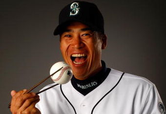 PEORIA, AZ - FEBRUARY 21:  Kenji Johjima #2 of the Seattle Mariners poses for a portrait during spring training on February 21, 2008 at the Peoria Sports Complex in Peoria, Arizona.  (Photo by Jamie Squire/Getty Images)
