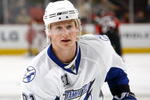 OTTAWA - MARCH 11:  Steven Stamkos #91 of the Tampa Bay Lightning skates during the game against the Ottawa Senators on March 11, 2009 at the Scotiabank Place in Ottawa, Ontario, Canada. (Photo by Phillip MacCallum/Getty Images)