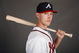 LAKE BUENA VISTA, FL - FEBRUARY 19:  Jordan Schafer of the Atlanta Braves poses for a photo during Spring Training Photo Day on February 19, 2009 at Champions Stadium at Walt Disney World of Sports in Lake Buena Vista, Florida.  (Photo by Chris Graythen/Getty Images)