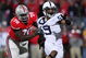 COLUMBUS, OH - OCTOBER 25: Offensive lineman Bryant Browning #70 of the Ohio State Buckeyes holds onto defensive lineman Aaron Maybin #59 of the Penn State Nittany Lions on October 25, 2008 at Ohio Stadium in Columbus, Ohio. No penalty was called on the play. (Photo by Jamie Sabau/Getty Images)