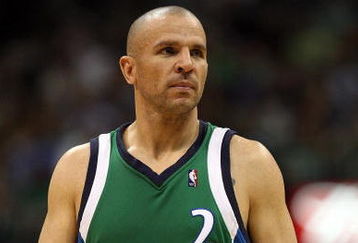 DALLAS - MARCH 17:  Jason Kidd #2 of the Dallas Mavericks during play against the Detroit Pistons on March 17, 2009 at American Airlines Center in Dallas, Texas.  NOTE TO USER: User expressly acknowledges and agrees that, by downloading and/or using this Photograph, user is consenting to the terms and conditions of the Getty Images License Agreement.  (Photo by Ronald Martinez/Getty Images)