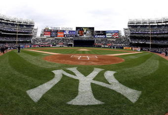 NEW YORK - APRIL 04: A general view prior to the game between the New York Yankees and the Chicago Cubs during their game on April 4, 2009 at Yankee Stadium in the Bronx borough of New York City.  (Photo by Nick Laham/Getty Images)