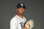 PORT CHARLOTTE, FLORIDA - FEBRUARY 20: David Price #14 of the Tampa Bay Rays poses during Photo Day on February 20, 2009 at the Charlotte County Sports Park in Port Charlotte, Florida. (Photo by: Nick Laham/Getty Images)