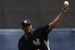 TAMPA, FL - APRIL 01:  Pitcher CC Sabathia #52 of the New York Yankees starts against the Philadelphia Phillies at George Steinbrenner Field April 1, 2009 in Tampa, Florida.  (Photo by Al Messerschmidt/Getty Images)