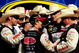 FORT WORTH, TX - APRIL 05: Jeff Gordon (C), driver of the #24 DuPont Chevrolet, talks with his crew in victory lane after winning the NASCAR Sprint Cup Series Samsung 500 at Texas Motor Speedway on April 5, 2009 in Fort Worth, Texas. (Photo by Rusty Jarrett/Getty Images for NASCAR)