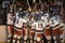 Feb 1980:  The USA Team celebrate their win against Russia after the final in the Ice Hockey event at the 1980 Winter Olympic Games in Lake Placid, USA. The USA won the gold medal and Russia the silver medal in this event.. \ Mandatory Credit: Steve  Powell/Allsport