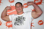 MELBOURNE, AUSTRALIA - OCTOBER 11:  WWE wrestler John Cena poses with the award for Fave Sports Star backstage at the Nickelodeon Australian Kids' Choice Awards 2008 at the Hisense Arena on October 11, 2008 in Melbourne, Australia. This year's event, now in its sixth year, was held in Melbourne for the first time in its history.  (Photo by Kristian Dowling/Getty Images)